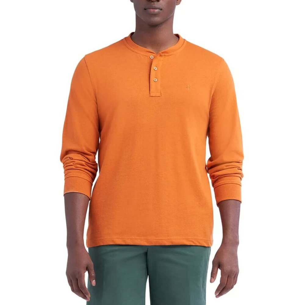 IZOD Saltwater Classic Fit Henley Shirt XL